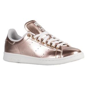 adidas stan smith metallic rose gold